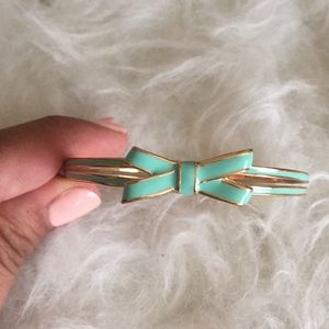 Kate Spade mint bangle